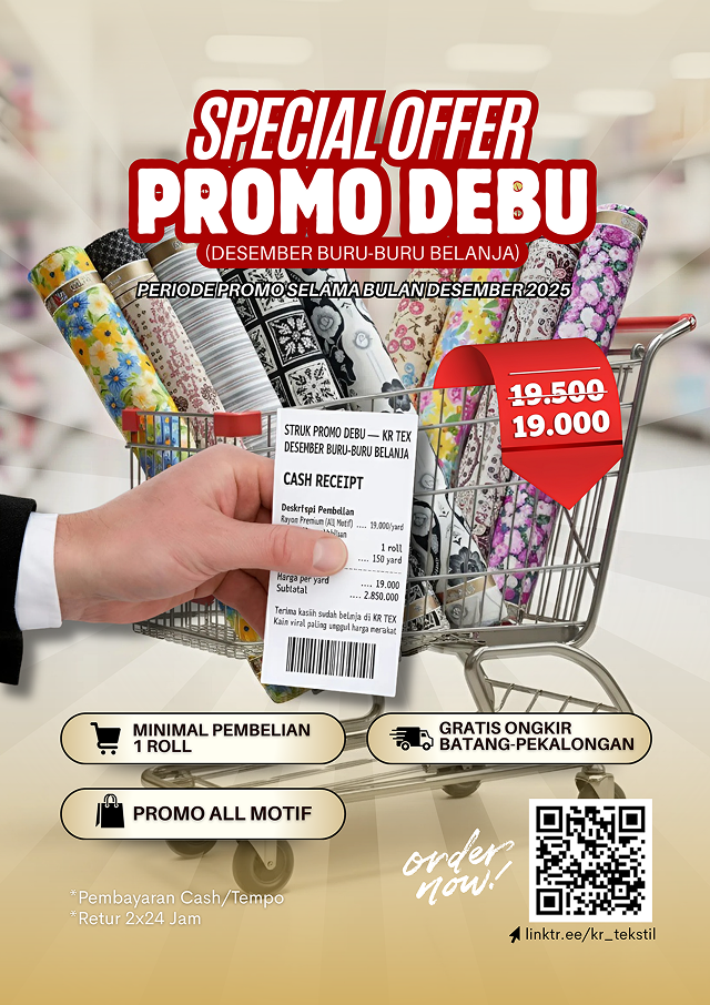 kenapa belanja kain di kr tex